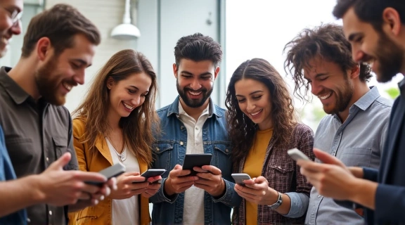 People engaging on social media with historical artifacts